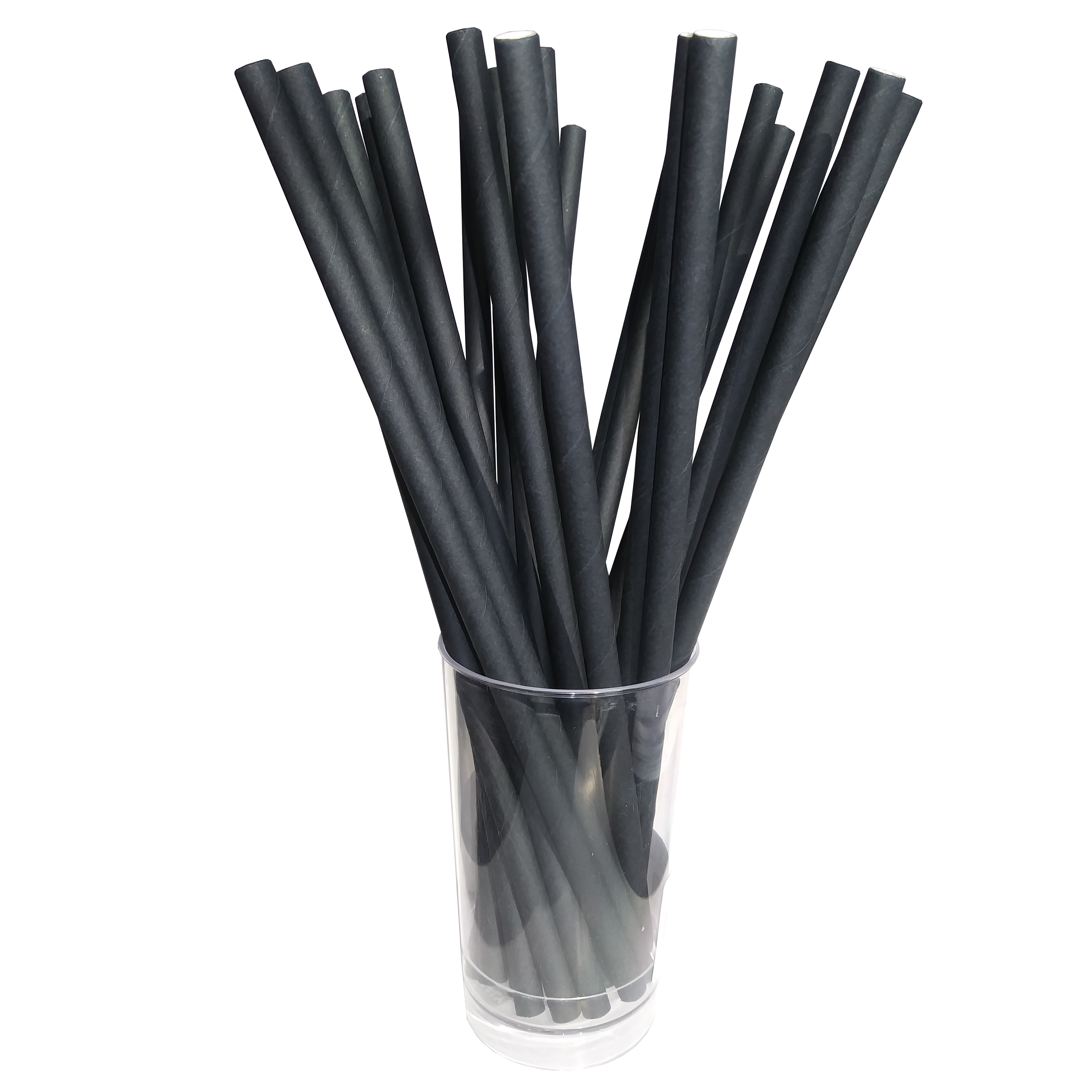 Pailles Réutilisables Algon Noir Plastique 14 Cm 25 Unités à Prix
