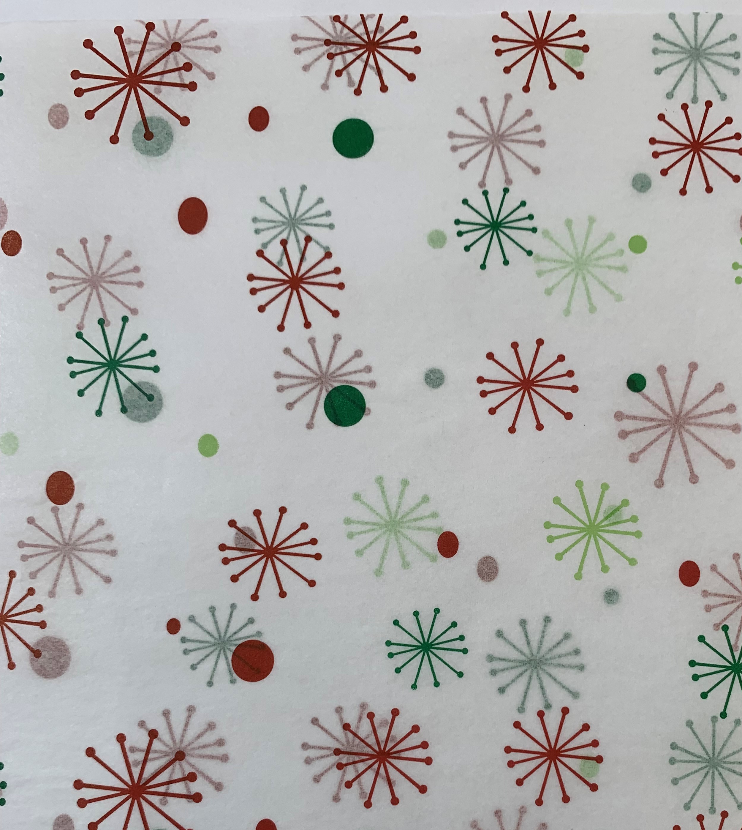 Papier de soie à motifs de Noël - Les Emballages 123