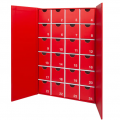 Calendrier de l'Avent avec fermeture magnétique rouge > 20 unités par boîte