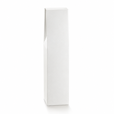 Boîte blanche écono pour bouteille de vin
