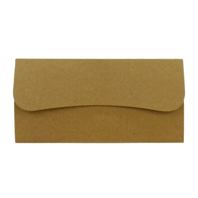 Enveloppes en carton pour certificat cadeau kraft