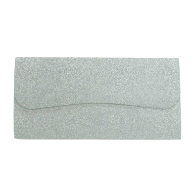 Enveloppes en carton pour certificat cadeau - Argent brillant｜Les Emballages 1.2.3.