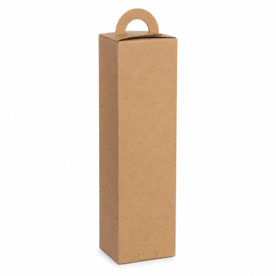 Boîte kraft pour bouteille de vin Les Emballages123